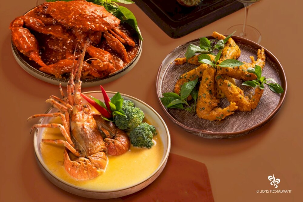 d'LIONS Restaurant brings you the best of Singaporean cuisine